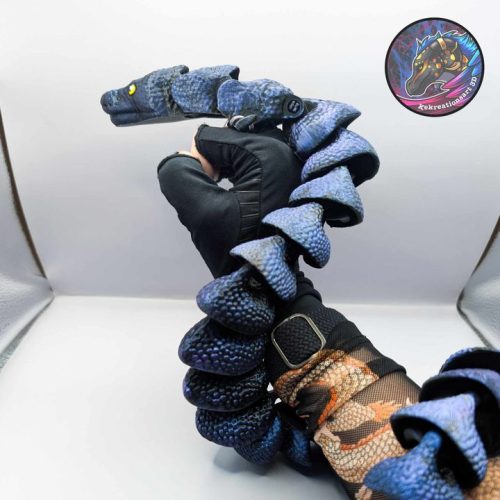 Kirsten M 蛇形手指 肩部木偶-3D合纵社-3D打印模型STL格式3mf格式免费下载！