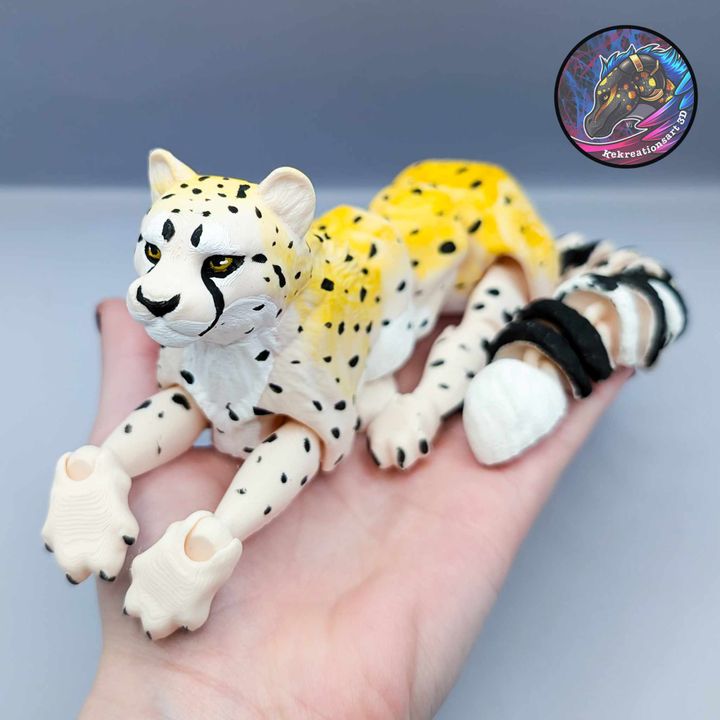 Kirsten M 猎豹-3D合纵社-3D打印模型STL格式3mf格式免费下载！