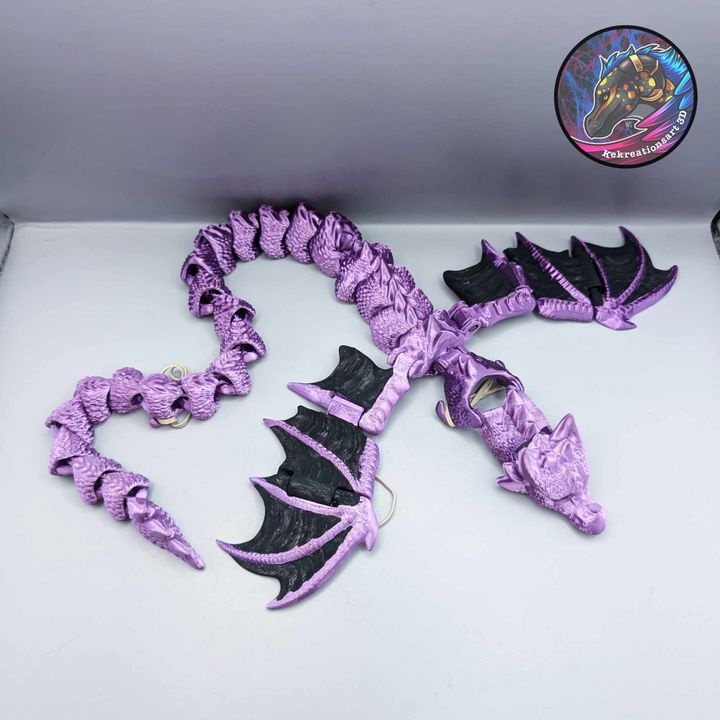 图片[3]-Kirsten M 飞龙手指手偶-3D合纵社-3D打印模型STL格式3mf格式免费下载！