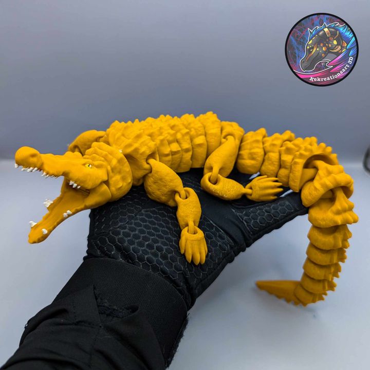 图片[2]-Kirsten M鳄鱼-3D合纵社-3D打印模型STL格式3mf格式免费下载！