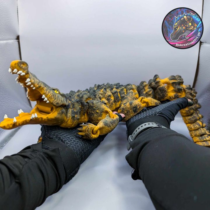 图片[3]-Kirsten M鳄鱼-3D合纵社-3D打印模型STL格式3mf格式免费下载！