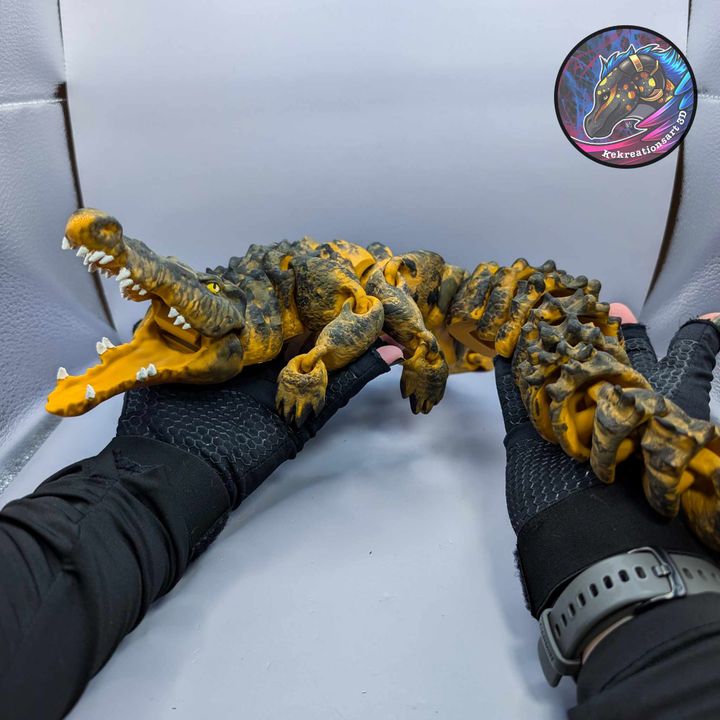 图片[4]-Kirsten M鳄鱼-3D合纵社-3D打印模型STL格式3mf格式免费下载！