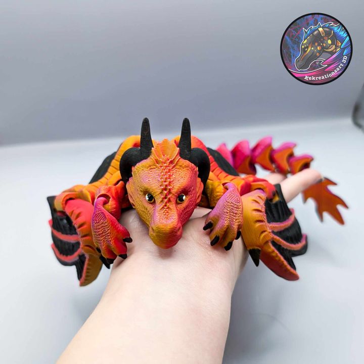 图片[3]-Kirsten M 柔韧棘龙-3D合纵社-3D打印模型STL格式3mf格式免费下载！