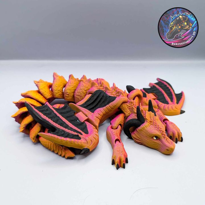 图片[5]-Kirsten M 柔韧棘龙-3D合纵社-3D打印模型STL格式3mf格式免费下载！