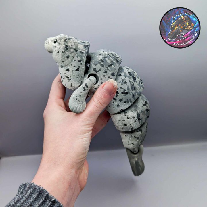 Kirsten M 斑海豹-3D合纵社-3D打印模型STL格式3mf格式免费下载！