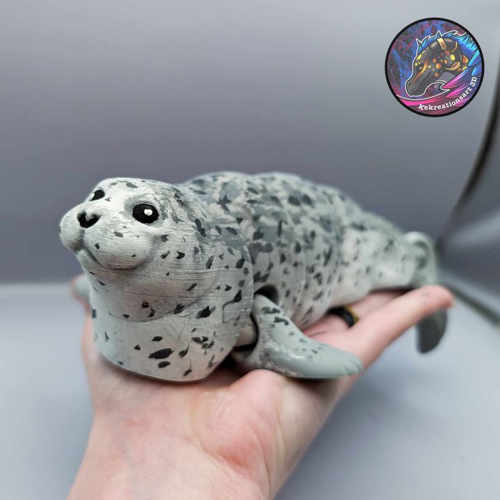 图片[2]-Kirsten M 斑海豹-3D合纵社-3D打印模型STL格式3mf格式免费下载！