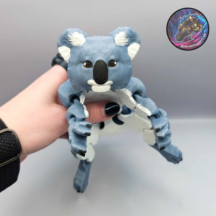 Kirsten M 灵活考拉-3D合纵社-3D打印模型STL格式3mf格式免费下载！