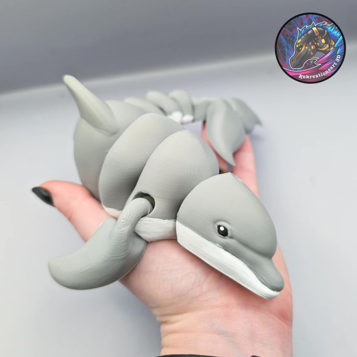 图片[2]-Kirsten M 海豚-3D合纵社-3D打印模型STL格式3mf格式免费下载！