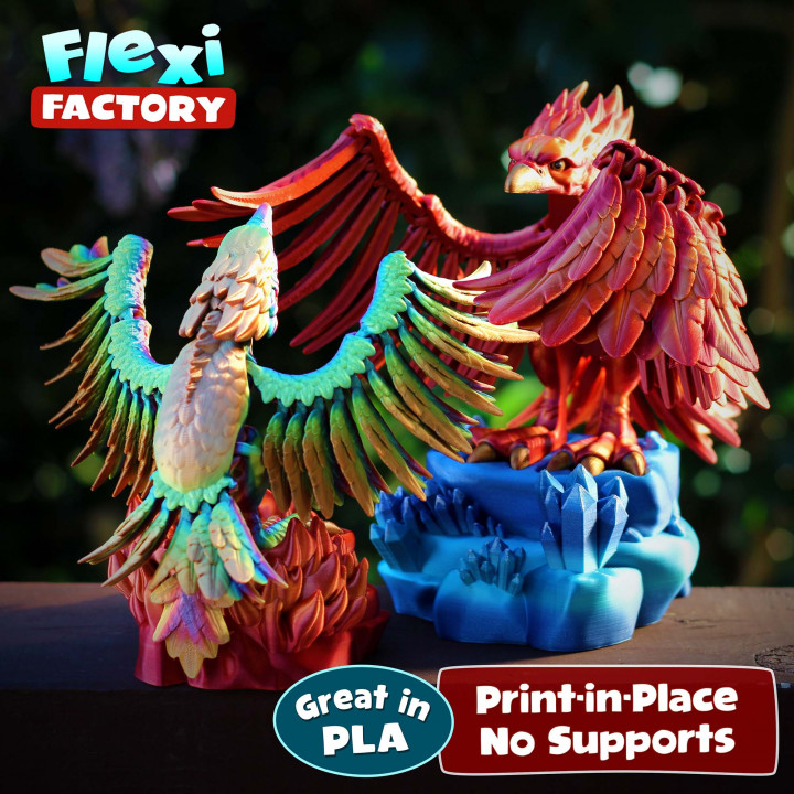 图片[3]-凤凰-3D合纵社-3D打印模型STL格式3mf格式免费下载！