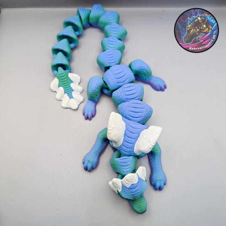 图片[3]-Kirsten M 柔韧胖乎乎的软龙-3D合纵社-3D打印模型STL格式3mf格式免费下载！