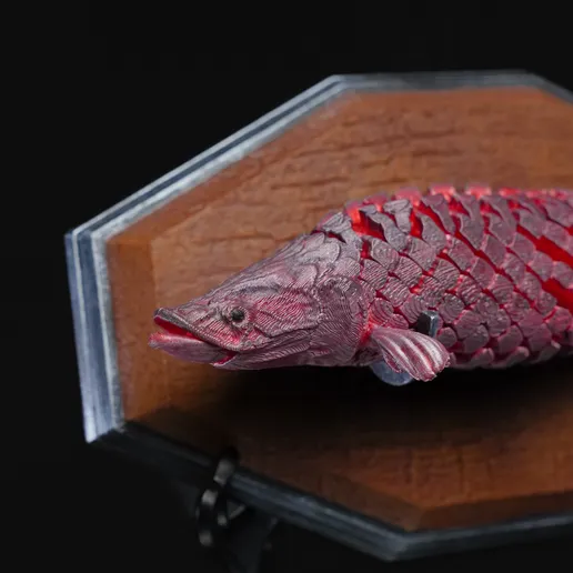 巨骨舌鱼-3D合纵社-3D打印模型STL格式3mf格式免费下载！