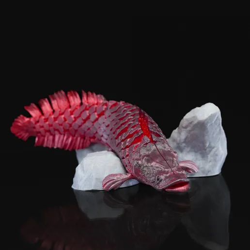 图片[2]-巨骨舌鱼-3D合纵社-3D打印模型STL格式3mf格式免费下载！