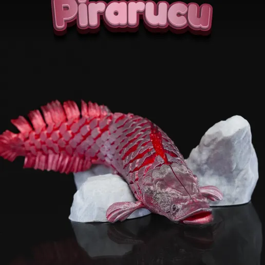 图片[5]-巨骨舌鱼-3D合纵社-3D打印模型STL格式3mf格式免费下载！