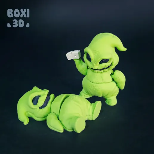 BOXI3D NO:010 小乌基布基 LIttle Oogie Boogie-3D合纵社-3D打印模型STL格式3mf格式免费下载！