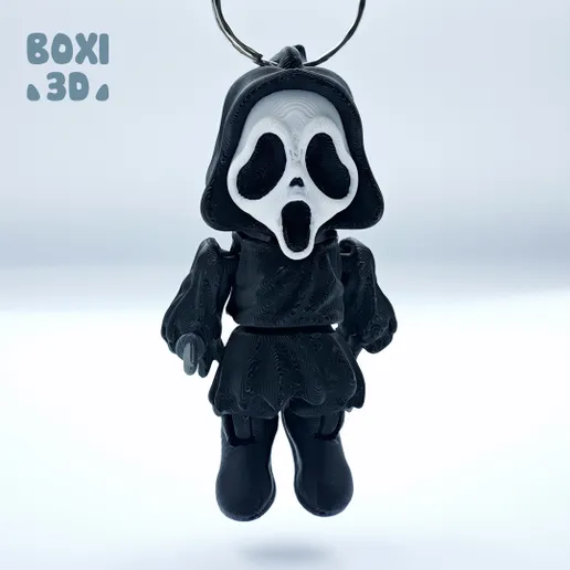 图片[3]-BOXI3D NO:030 鬼脸 Ghostface-3D合纵社-3D打印模型STL格式3mf格式免费下载！