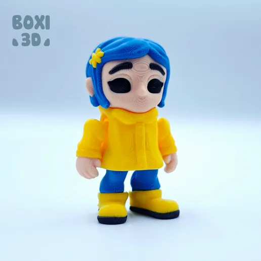 图片[3]-BOXI3D NO:025 卡罗琳 Coraline-3D合纵社-3D打印模型STL格式3mf格式免费下载！