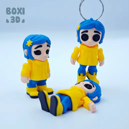 图片[2]-BOXI3D NO:025 卡罗琳 Coraline-3D合纵社-3D打印模型STL格式3mf格式免费下载！