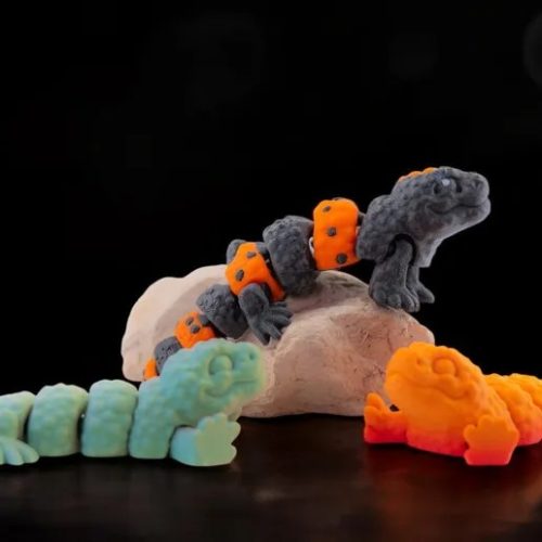 Raki-Box NO:010 Q版吉拉怪兽-3D合纵社-3D打印模型STL格式3mf格式免费下载！