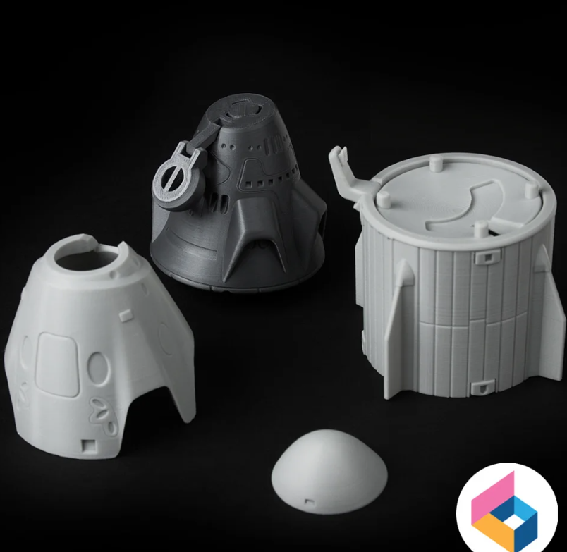 图片[3]-SpaceX 载人龙飞船和货舱-3D合纵社-3D打印模型STL格式3mf格式免费下载！