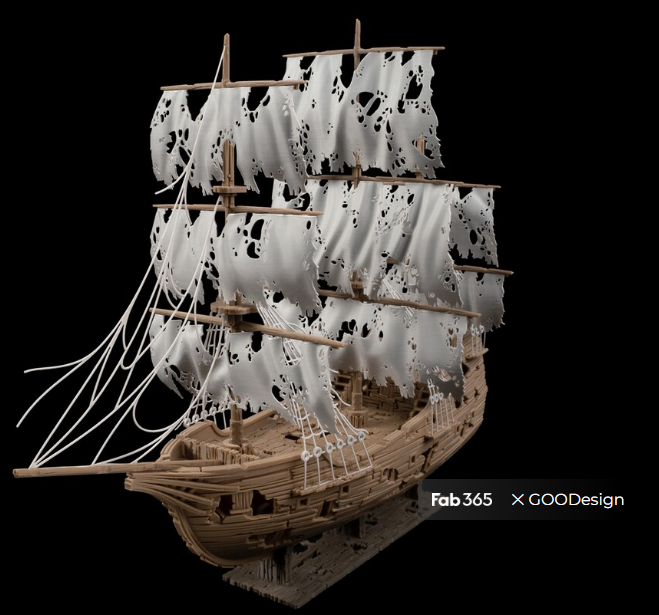 图片[4]-幽灵海盗船-3D合纵社-3D打印模型STL格式3mf格式免费下载！
