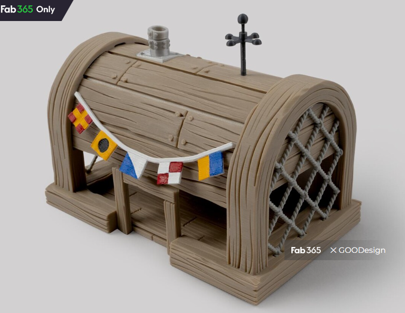 蟹堡王餐厅 – 海绵宝宝-3D合纵社-3D打印模型STL格式3mf格式免费下载！