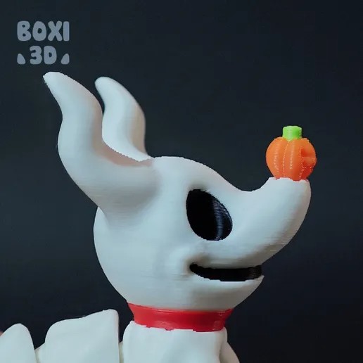 图片[4]-BOXI3D NO:005 小零 幽灵狗 LITTLE ZERO THE GHOST DOG -3D合纵社-3D打印模型STL格式3mf格式免费下载！