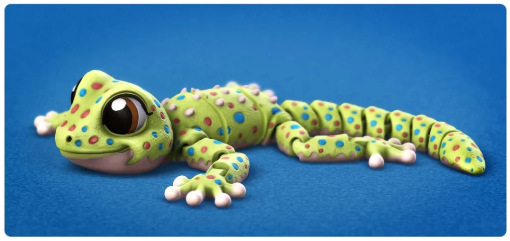 图片[2]-壁虎蜥蜴-3D合纵社-3D打印模型STL格式3mf格式免费下载！