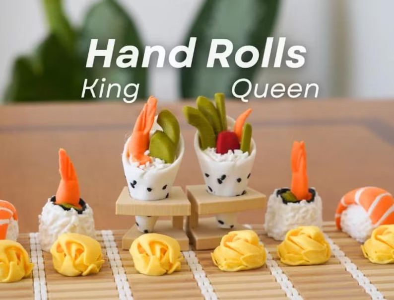 图片[3]-寿司国际象棋 便当盒和寿司卷板-3D合纵社-3D打印模型STL格式3mf格式免费下载！