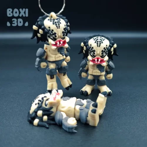 BOXI3D NO:029 掠食者-3D合纵社-3D打印模型STL格式3mf格式免费下载！