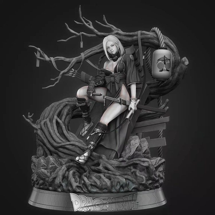 图片[2]-【龙珠】幕府人造人18号-3D合纵社-3D打印模型STL格式3mf格式免费下载！