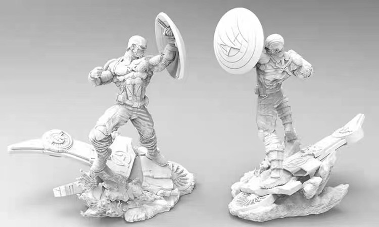 图片[2]-美国队长-3D合纵社-3D打印模型STL格式3mf格式免费下载！