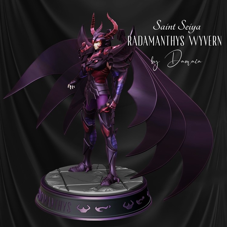 图片[2]-【圣斗士星矢】冥斗士拉达曼迪斯-3D合纵社-3D打印模型STL格式3mf格式免费下载！