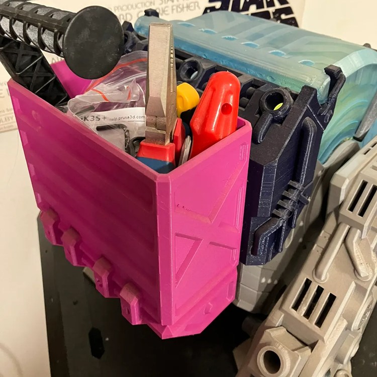 图片[3]-机甲料架-3D合纵社-3D打印模型STL格式3mf格式免费下载！