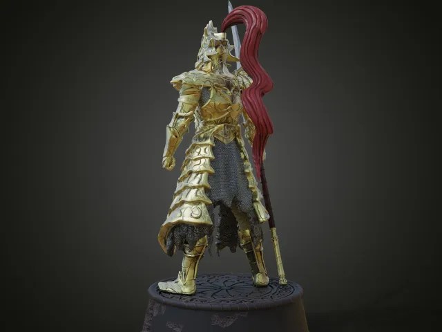 图片[2]-【黑暗之魂】猎龙者-翁斯坦-3D合纵社-3D打印模型STL格式3mf格式免费下载！