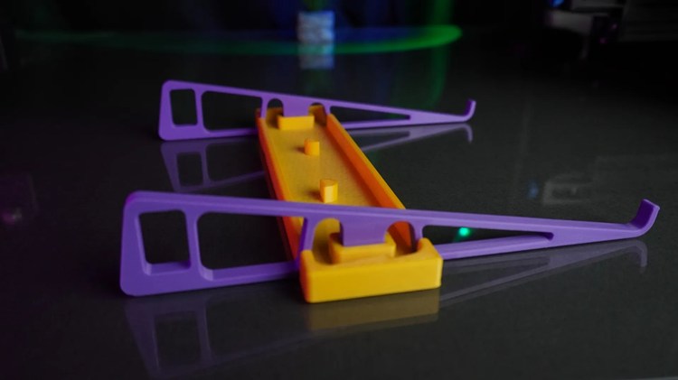 便捷笔记本电脑支架-3D合纵社-3D打印模型STL格式3mf格式免费下载！