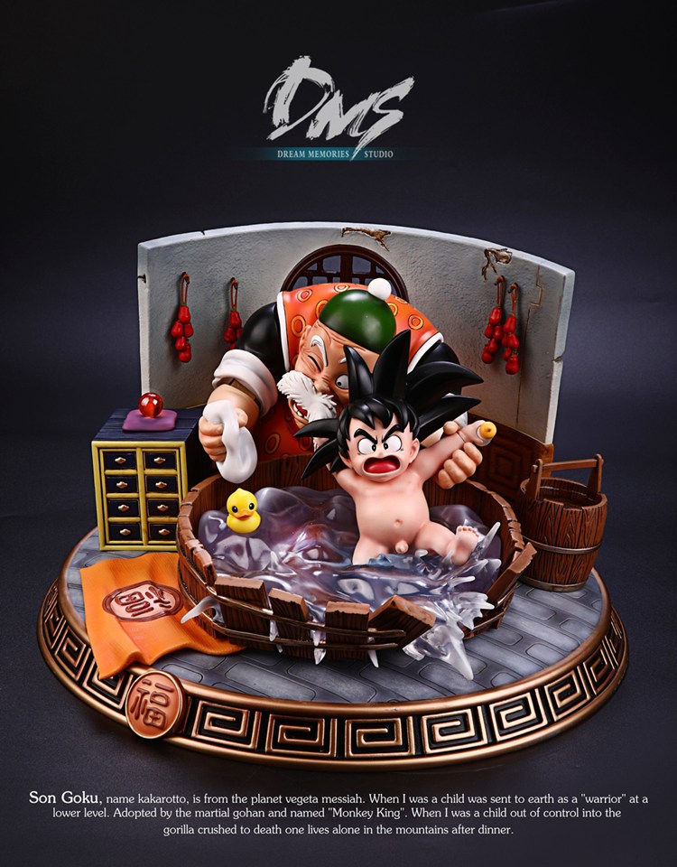 图片[3]-【龙珠】洗澡小悟空-3D合纵社-3D打印模型STL格式3mf格式免费下载！