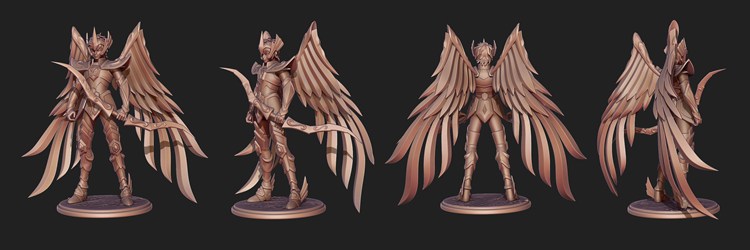 图片[2]-【圣斗士】射手座-艾俄洛斯-3D合纵社-3D打印模型STL格式3mf格式免费下载！