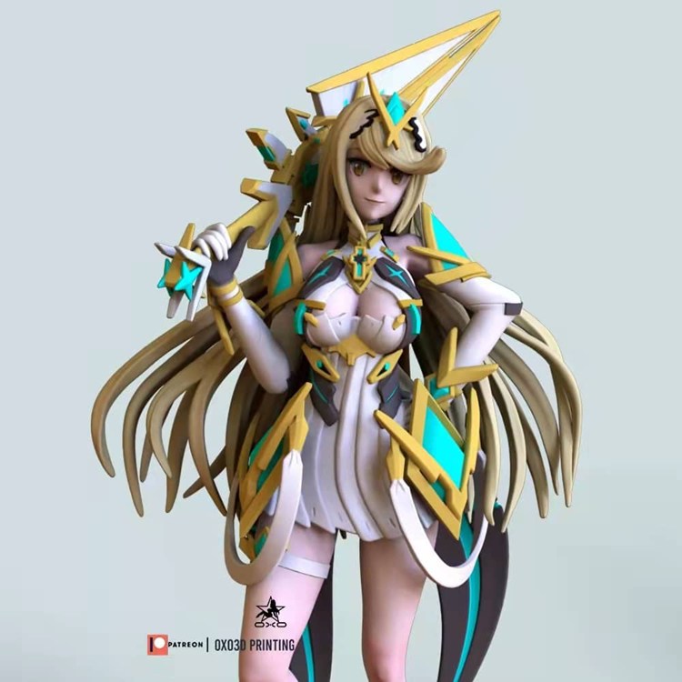 【异度之刃】光-3D合纵社-3D打印模型STL格式3mf格式免费下载！