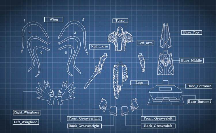 图片[5]-【暗黑破坏神】大天使-3D合纵社-3D打印模型STL格式3mf格式免费下载！