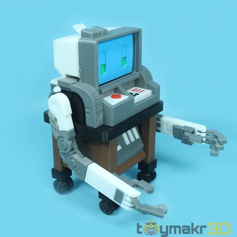 图片[3]-【变形金刚】Retro Computer Robo-3D合纵社-3D打印模型STL格式3mf格式免费下载！