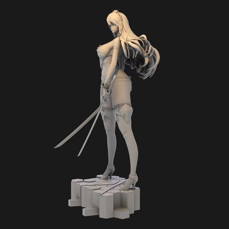 图片[3]-【明途武装】blade小姐姐-3D合纵社-3D打印模型STL格式3mf格式免费下载！