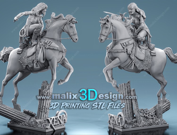 图片[2]-【战士公主西娜】西娜-3D合纵社-3D打印模型STL格式3mf格式免费下载！