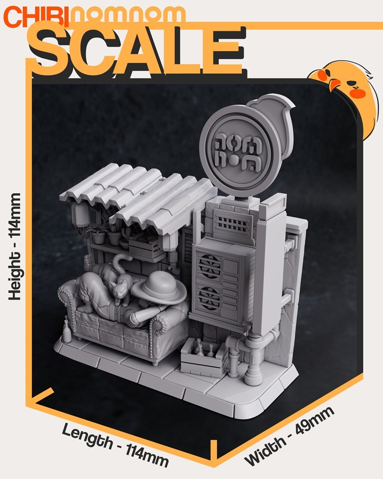 图片[2]-猫和赛博机器人-3D合纵社-3D打印模型STL格式3mf格式免费下载！