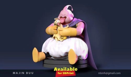 【龙珠】胖布欧-3D合纵社-3D打印模型STL格式3mf格式免费下载！