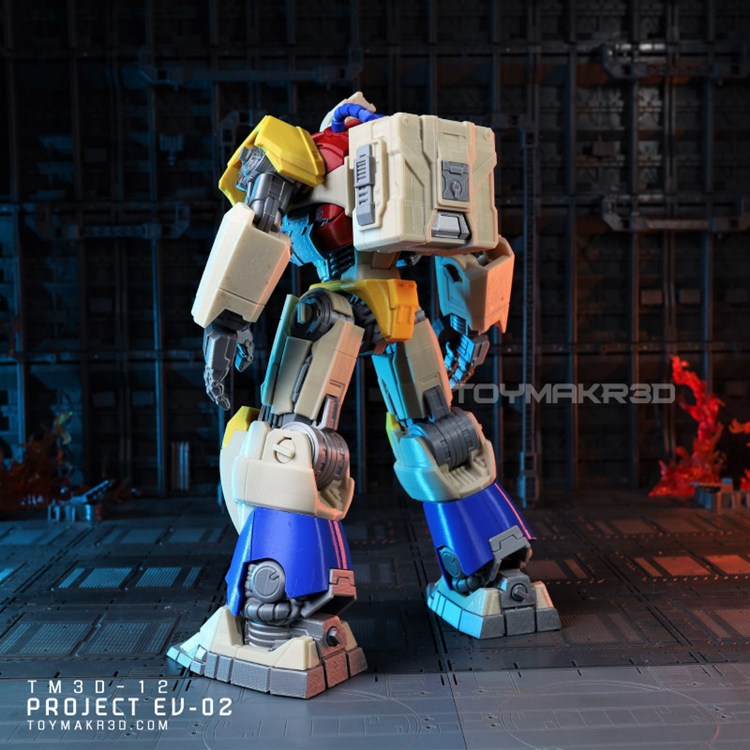 图片[2]-怪物猎人机甲(已分件)-3D合纵社-3D打印模型STL格式3mf格式免费下载！