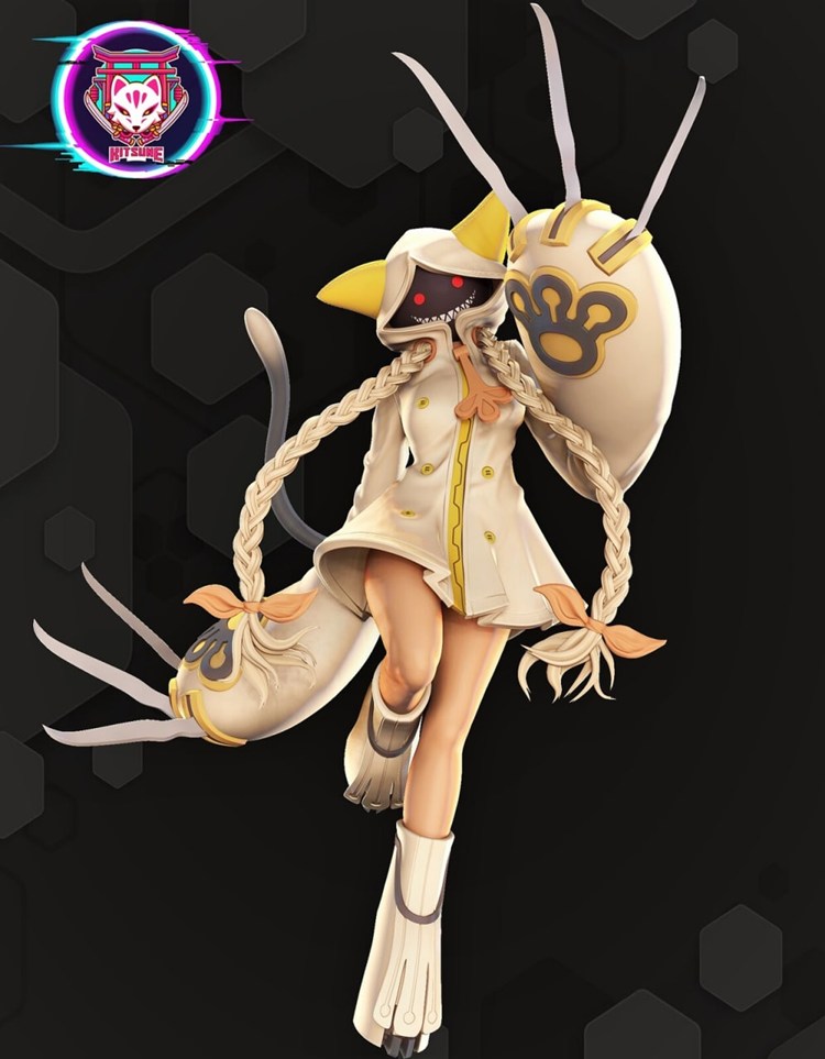 【苍翼默示录】桃卡卡-3D合纵社-3D打印模型STL格式3mf格式免费下载！