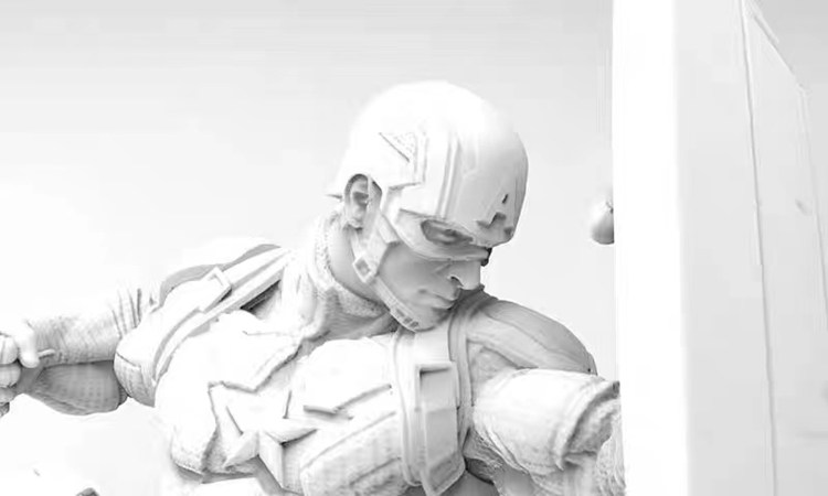 图片[4]-美国队长-3D合纵社-3D打印模型STL格式3mf格式免费下载！