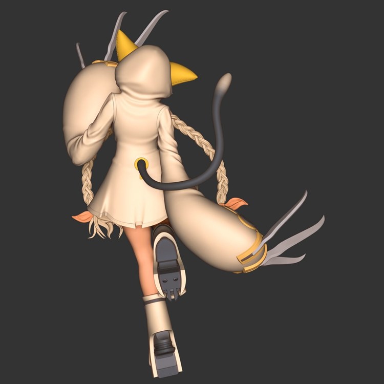 图片[3]-【苍翼默示录】桃卡卡-3D合纵社-3D打印模型STL格式3mf格式免费下载！