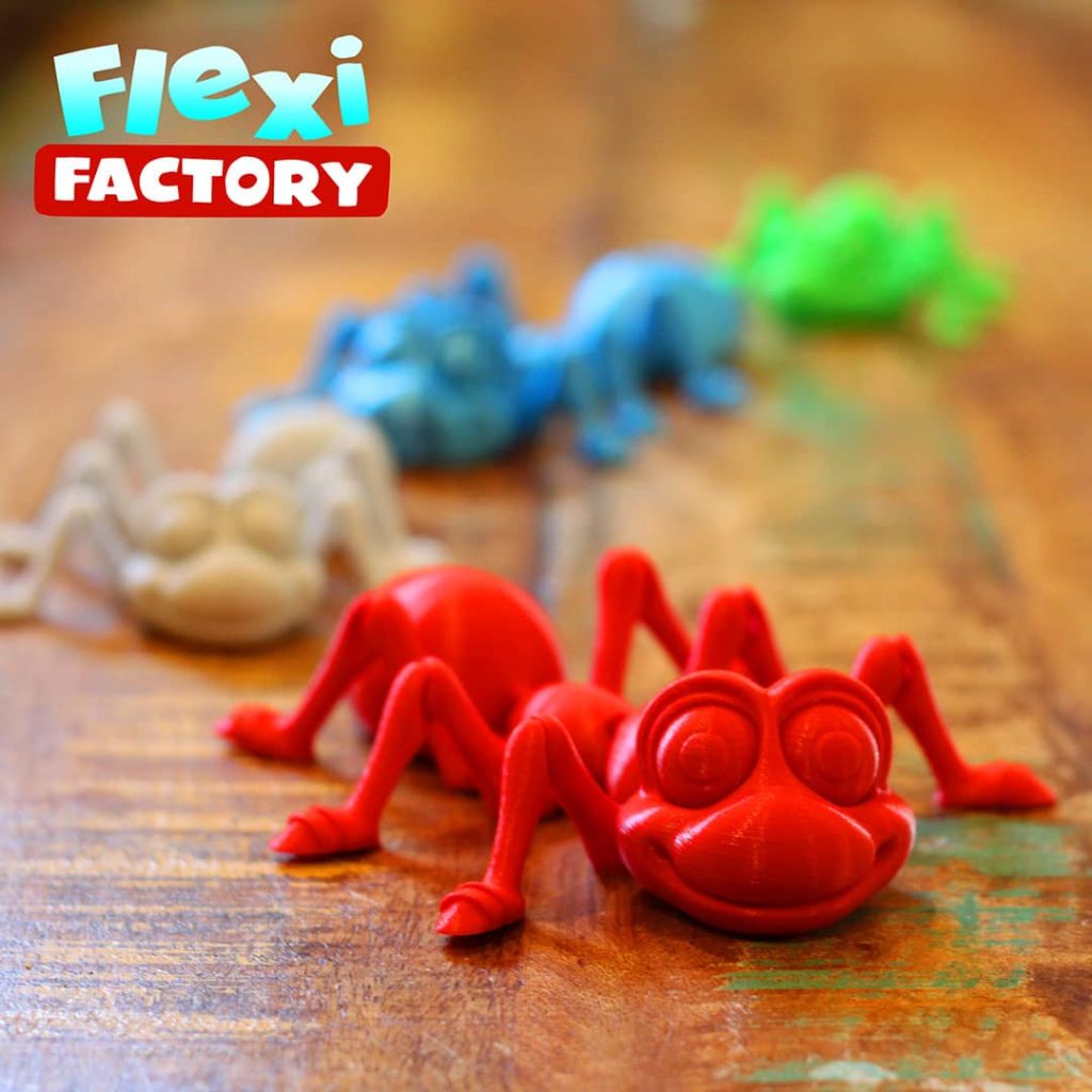 【可动模型】蚂蚁-Flexi-3D合纵社-3D打印模型STL格式3mf格式免费下载！