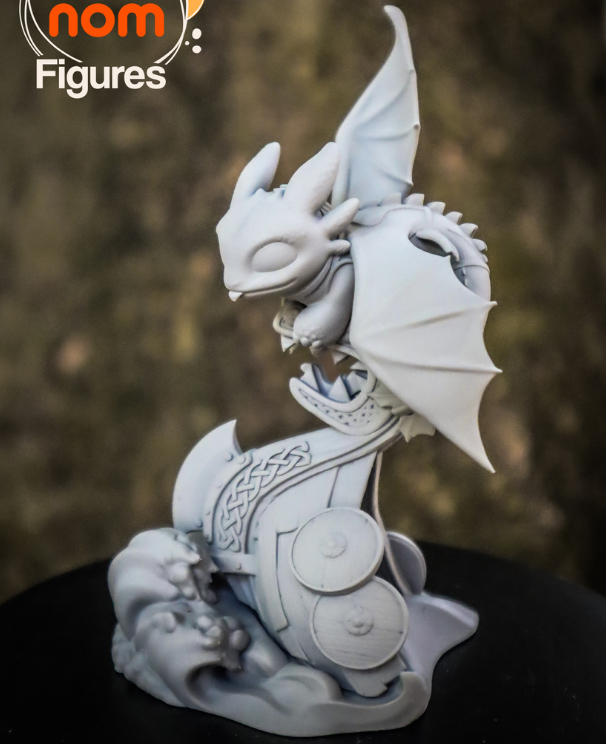 图片[3]-【驯龙高手】无牙仔-3D合纵社-3D打印模型STL格式3mf格式免费下载！